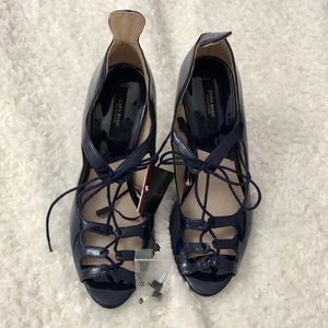 Zara lace up heels